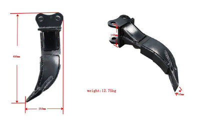 Ripper Attachment for TYPHON Mini Excavators USA