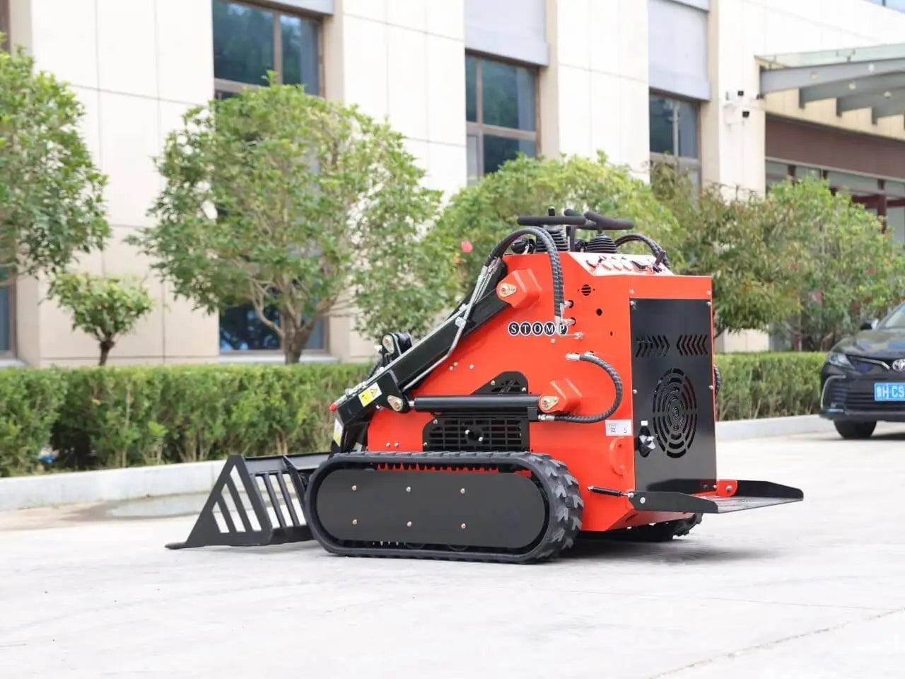 Skid Steer Loader Attachment Rock Bucket USA