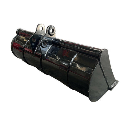 32" Toothless Bucket For 1-2ton Mini Excavators | 12EX-WD32B