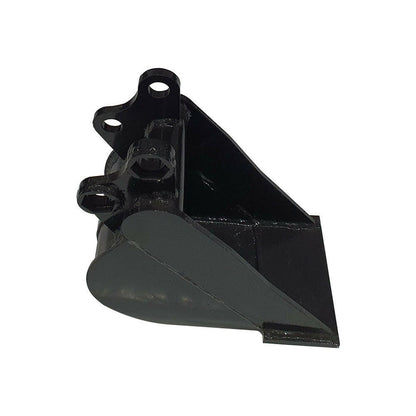 8" Toothless Bucket for 1-Ton & 2-Ton Mini Excavator | AGT-12EX-WD08B