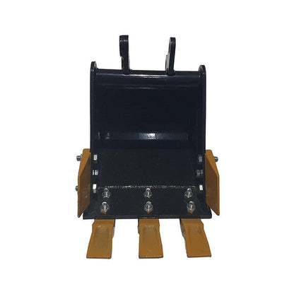 16" Bucket with teeth for AGT Mini Excavators | AGT-12EX-WD16