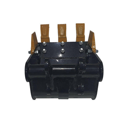 16" Bucket with teeth for AGT Mini Excavators | AGT-12EX-WD16