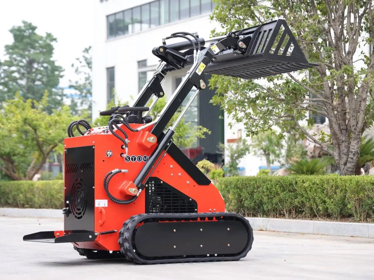 Skid Steer Loader Attachment Rock Bucket USA