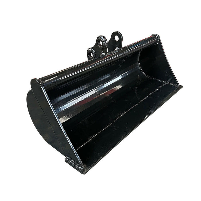32" Toothless Bucket For 1-2ton Mini Excavators | 12EX-WD32B
