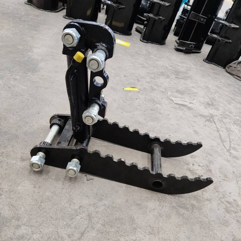 TYPHON Attachments Hydraulic Thumb Clip Attachment for Mini Excavators USA