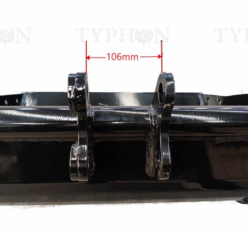 2-3.5 Ton Mini Excavator Attachment 550mm Teeth Bucket Trenching Buckets 21 inch