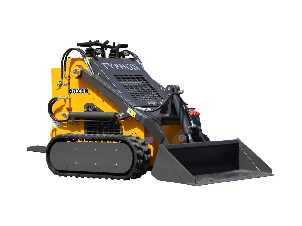 Brand New TYPHON STOMP 2000lbs Mini Skid Steer 23HP Gas EPA Engine USA