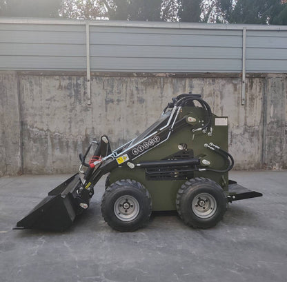Skid Steer Loader Wheeled 22.1 HP Honda EPA Gasoline Engine for Gardens, Farming