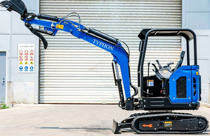 TYPHON TERROR X2 STORM Mini Excavator 2.5 Ton Diesel Kubota V1505 25HP Engine USA