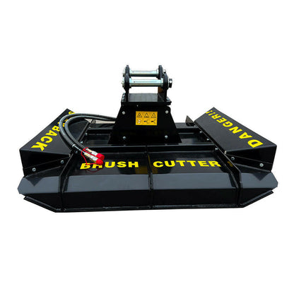 54" Mini Excavator Brush Cutter 3 to 8-Ton Carrier, 16-21 GPM For Sale