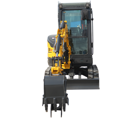 2.8 Ton, Yanmar Diesel Engine Mini Excavator w/ Hydraulic Thumb | CFG-STE35SR