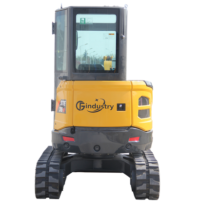 2.8 Ton, Yanmar Diesel Engine Mini Excavator w/ Hydraulic Thumb | CFG-STE35SR