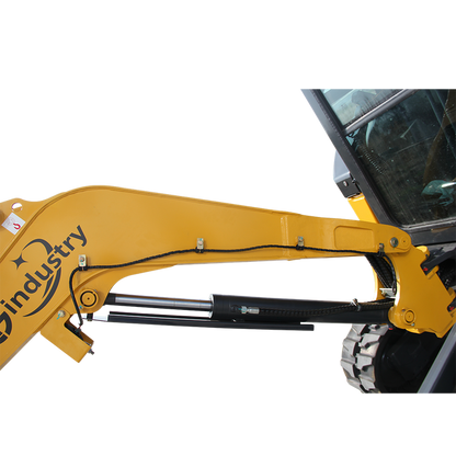 2.8 Ton, Yanmar Diesel Engine Mini Excavator w/ Hydraulic Thumb | CFG-STE35SR