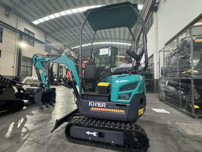 1 Ton, RATO Mini Small Excavator w/ Hydraulic Thumb | AGT-KH16R