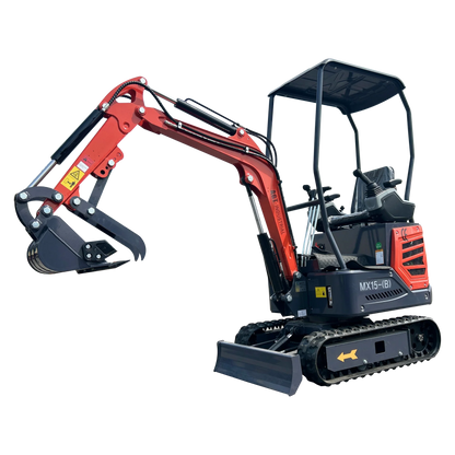 1 Ton, B&S Engine Mini Excavator w/ Pilot Control | MX15-B