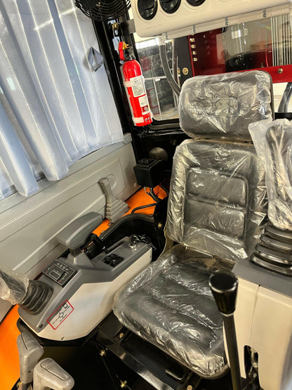 3 Ton, Yanmar Diesel Engine Mini Excavator w/ Swing Boom & Hydraulic Thumb | AGT-NTB45U | Pick up only or Arrange Shipping!