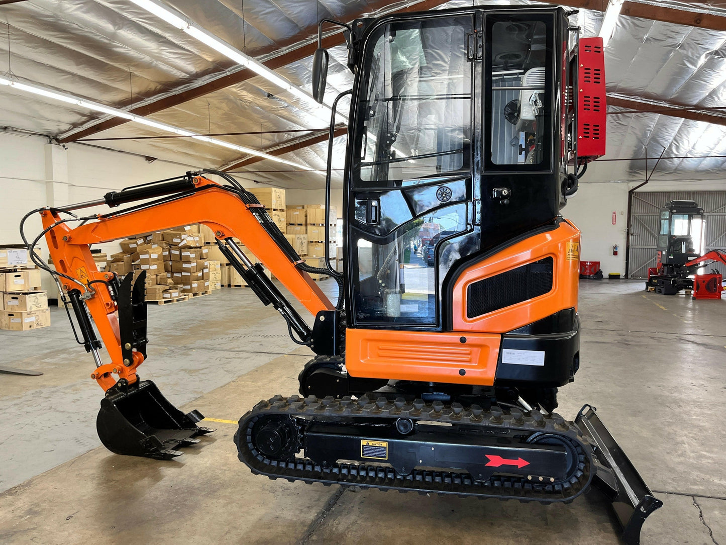 3 Ton, Yanmar Diesel Engine Mini Excavator w/ Swing Boom & Hydraulic Thumb | AGT-NTB45U | Pick up only or Arrange Shipping!