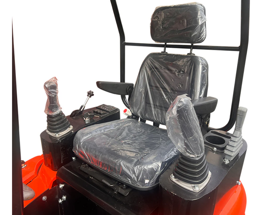1.4 ton, Kubota Diesel Engine Mini & Small Excavator w/ Side Swing Boom | AGT-NT18