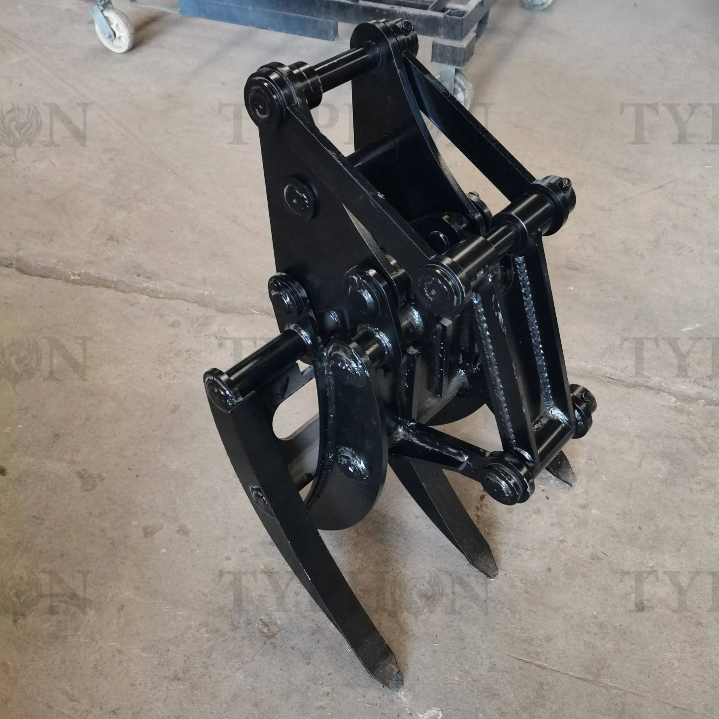 Mini Excavator Attachment Grapple Wide Opening Grabber For 2 to 3.5 ton Diggers