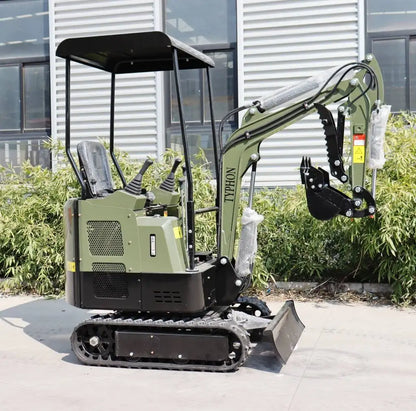 TYPHON TERROR XV STORM Mini Excavator – 1.05 Ton Trench Digger Engine USA