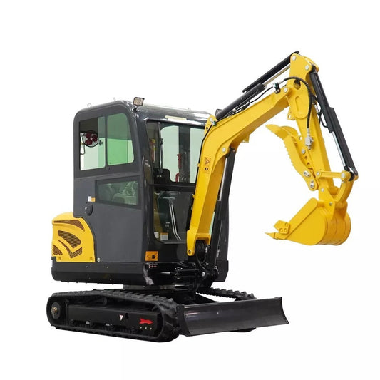 2 TON Mini Excavator Farm Small Digger EPA Engine Cab with 12 attachments