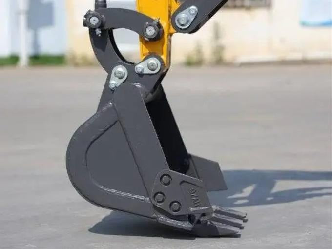 TYPHON TERROR XIX STORM Mini Excavator – 1.8 Ton Trench Digger with Boom Swing, Canopy