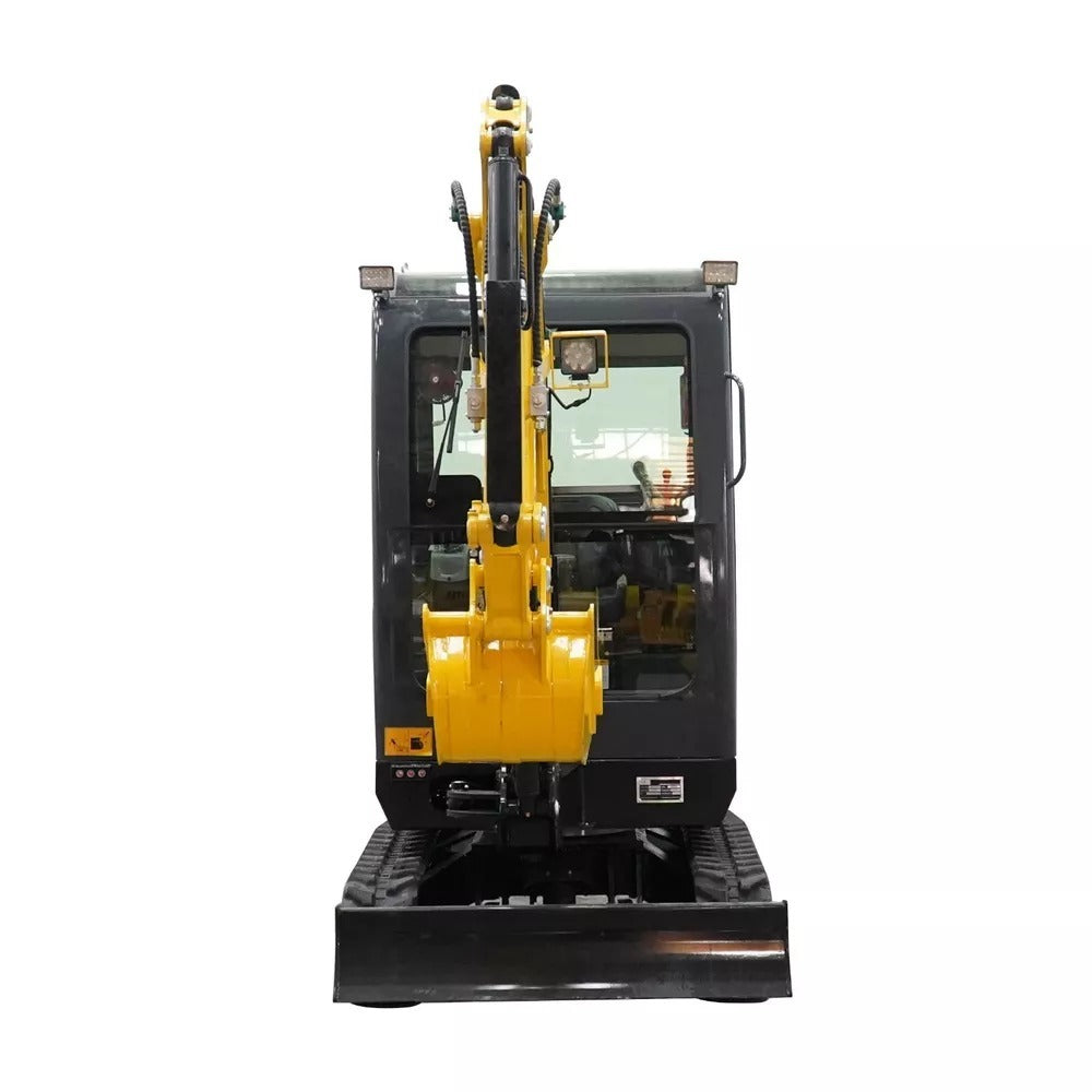 2 TON Mini Excavator Farm Small Digger EPA Engine Cab with 12 attachments
